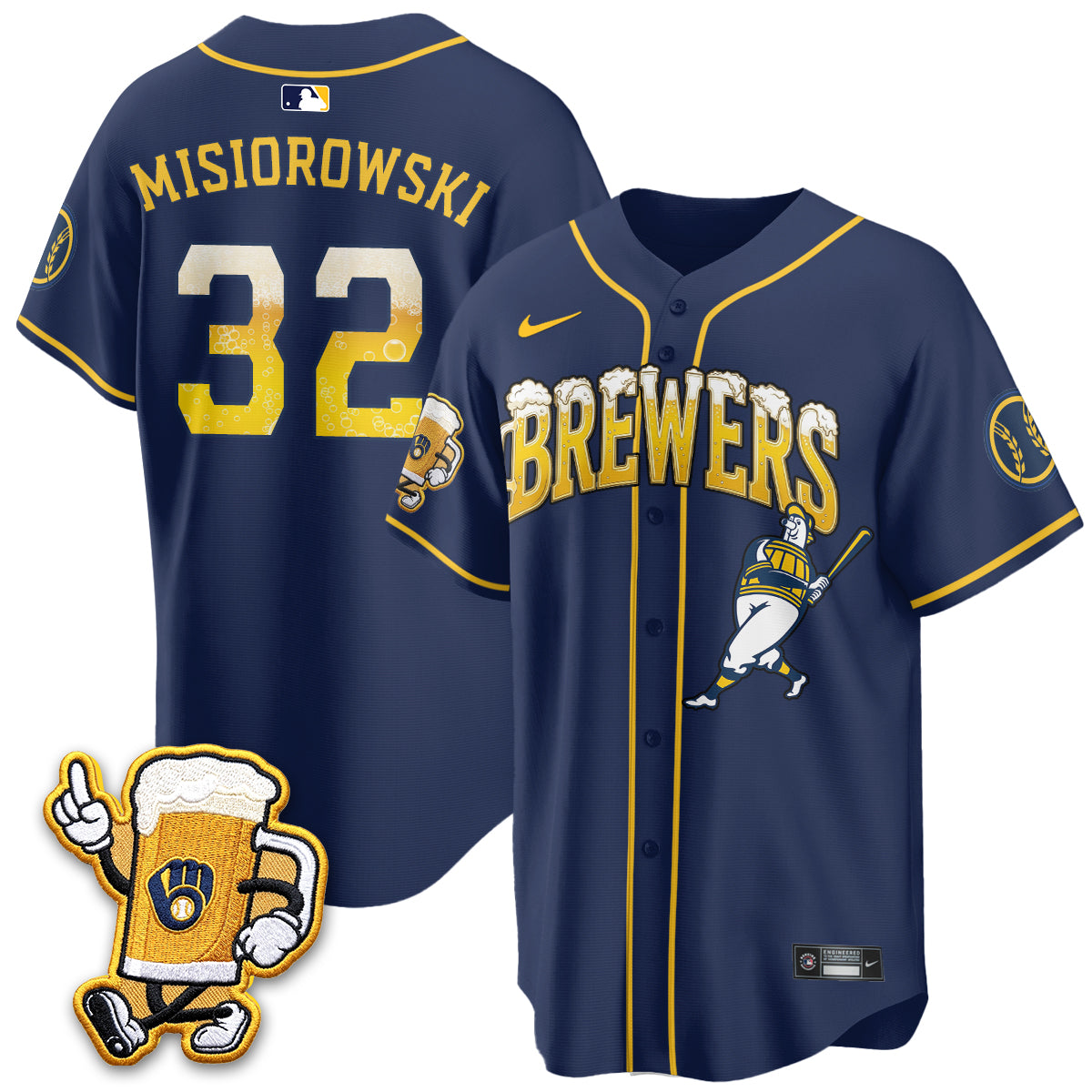 MIL "Pitcher & Pint" Edition Vapor Jersey V2 - Stitched