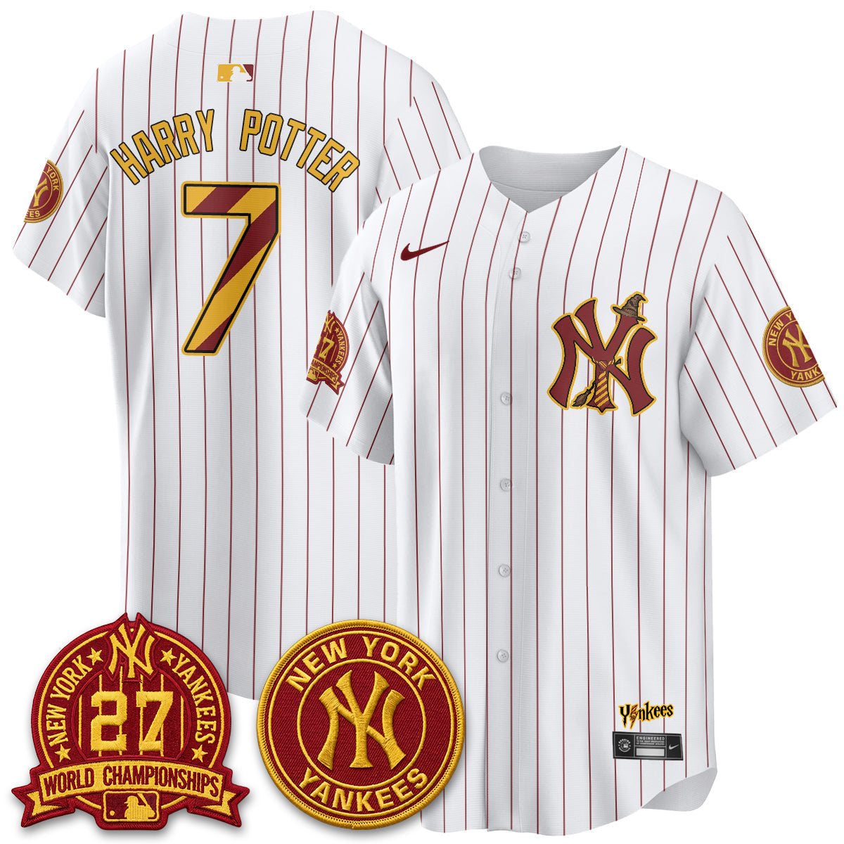 NYY x HP 25 Years of Magic Vapor Limited Jersey - Stitched