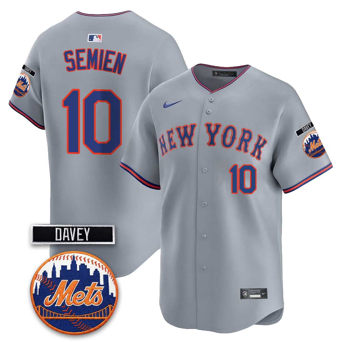 NYM 2026 Davey Johnson Memorial Vapor Limited Jersey - All Stitched