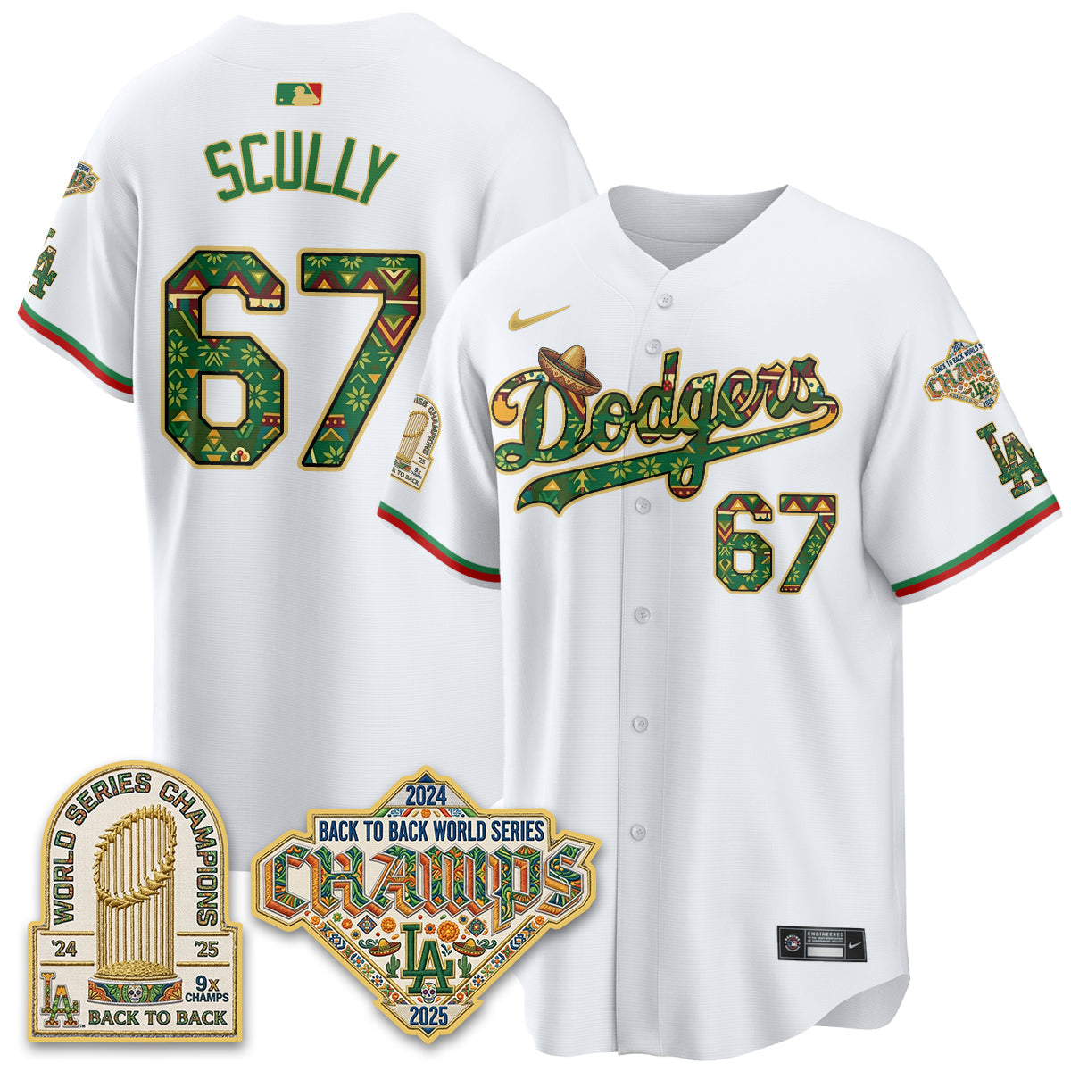 LAD x Mexican Heritage 2026 Limited Vapor Jersey - Stitched