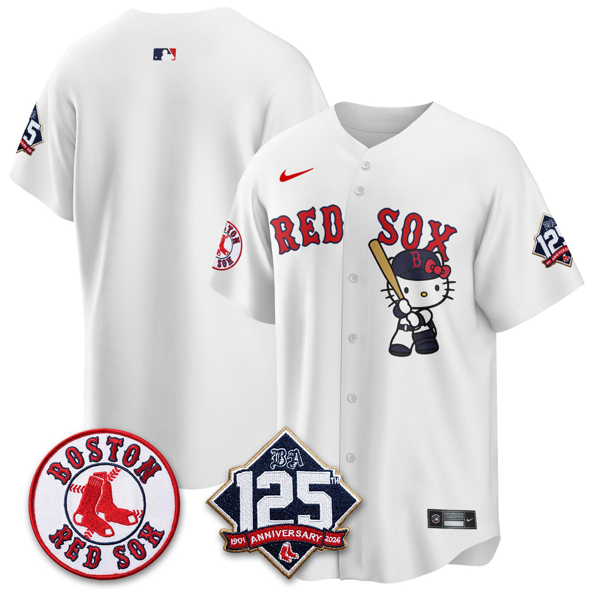 BOS x Meow KT Vapor Limited Pink Jersey - Stitched