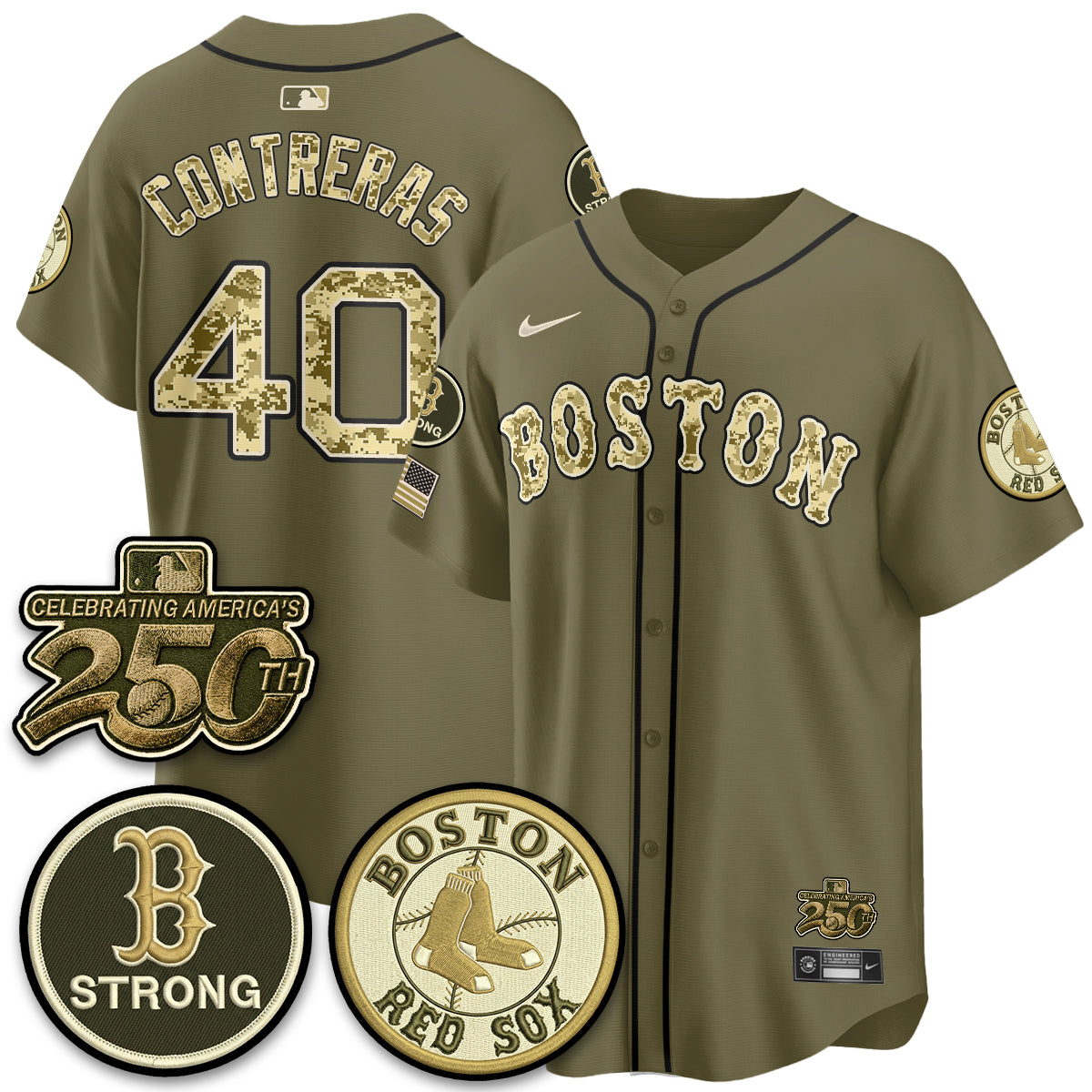 BOS 2026 Armed Forces Day Jersey V2 - Stitched