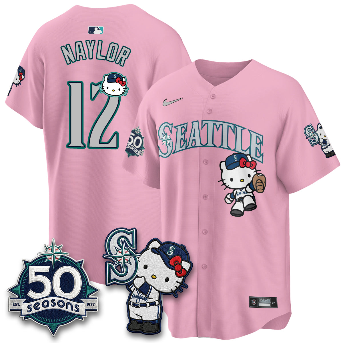 SEA x Meow KT Night Limited Jersey - All Stitched V2