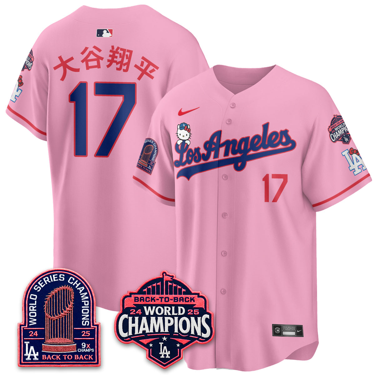LAD x Hello Kitty Night 2026 Vapor Jersey - All Stitched - V2
