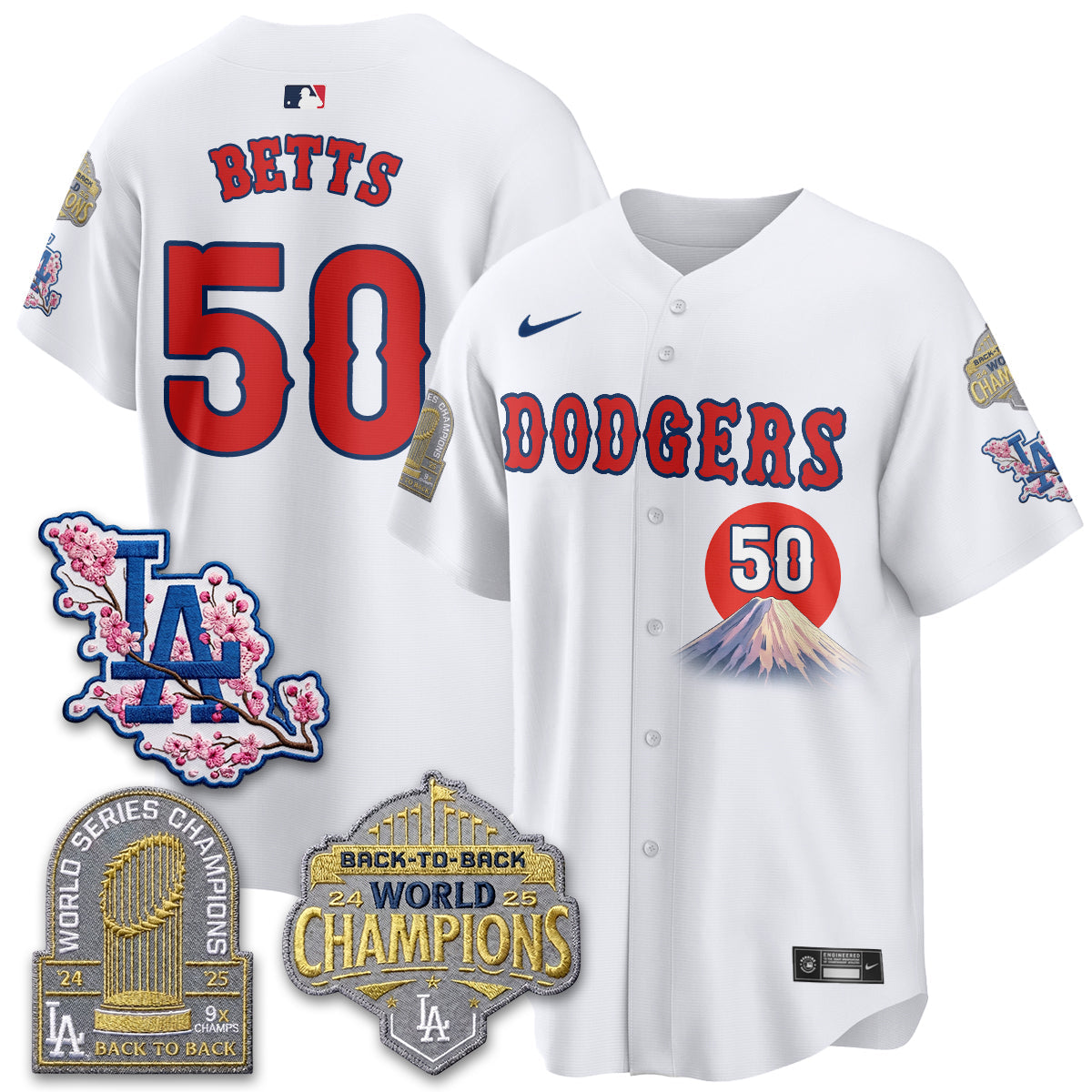 LAD Japanese Heritage Night 2026 Jersey - All Stitched V2