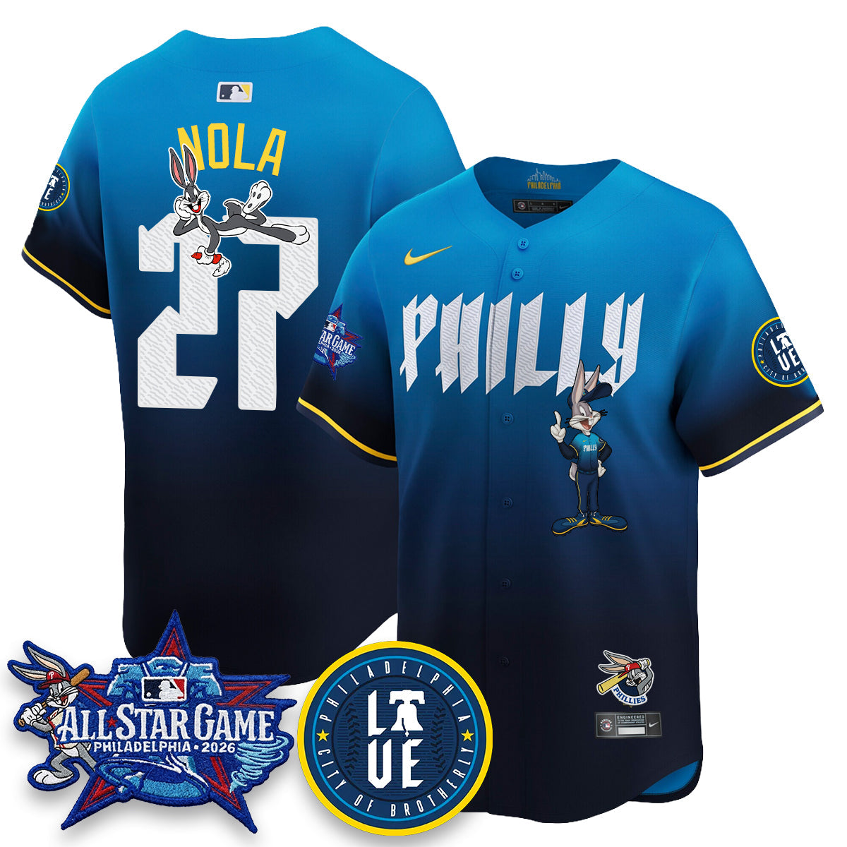 PHI x Bunny Vapor Premier Limited Jersey - Stitched