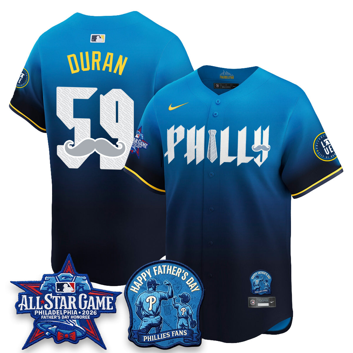 PHI Happy Father's Day Vapor Jersey - Stitched