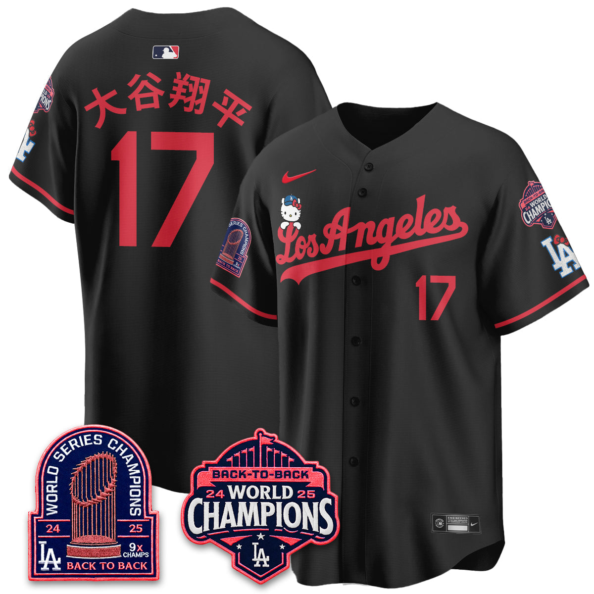 LAD x Hello Kitty Night 2026 Vapor Jersey - All Stitched - V2