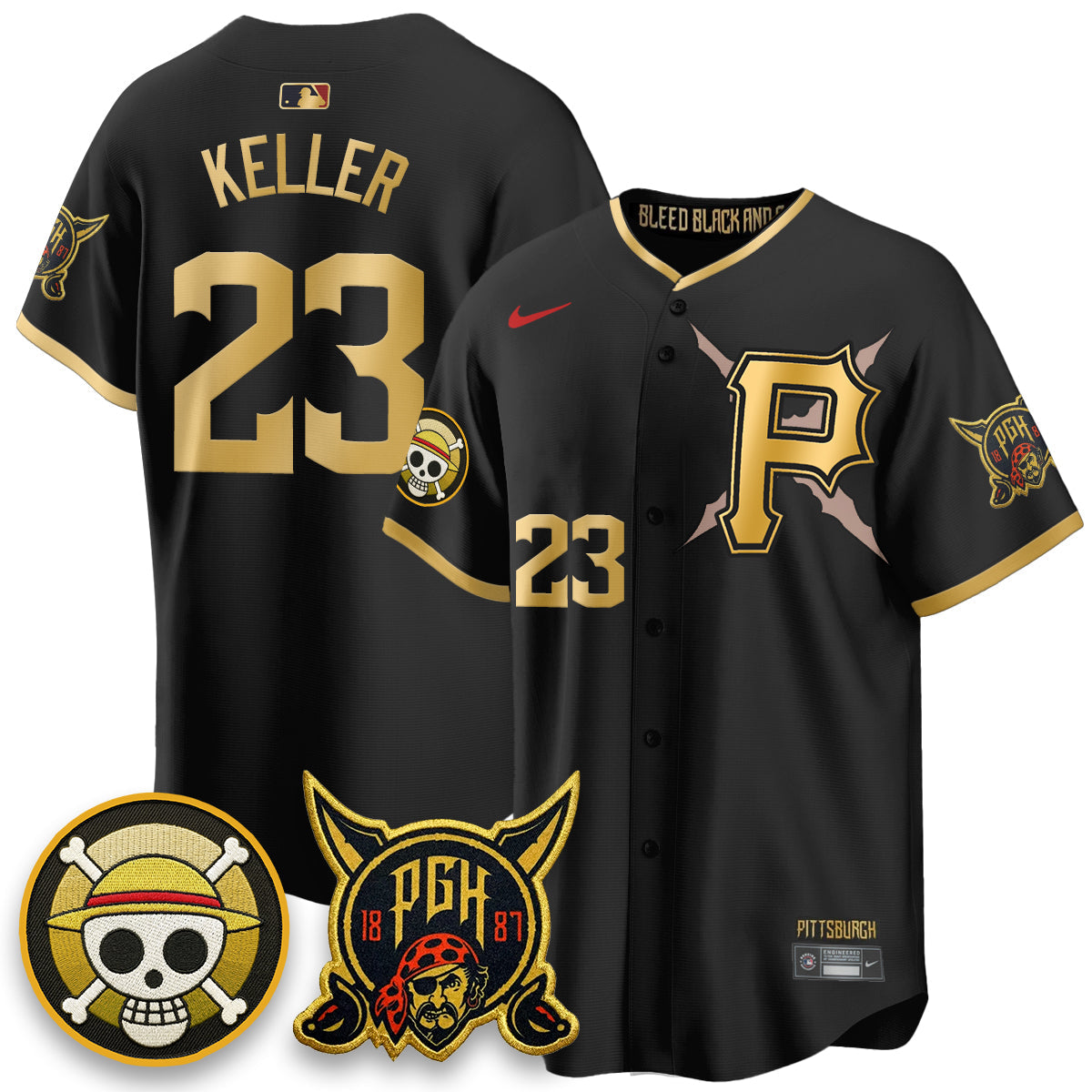 PIT 2026 City Connect x OP Vapor Limited Jersey - All Stitched
