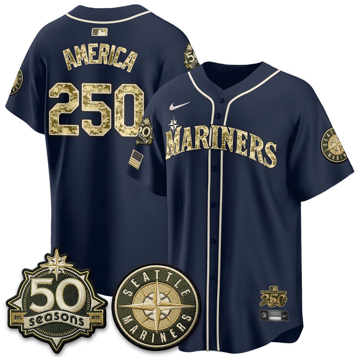SEA 2026 Armed Forces Day Jersey V3 - All Stitched