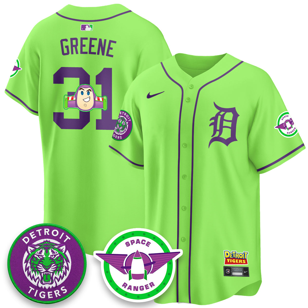 DET 2026 Space Ranger Edition Vapor Limited Jersey - Stitched