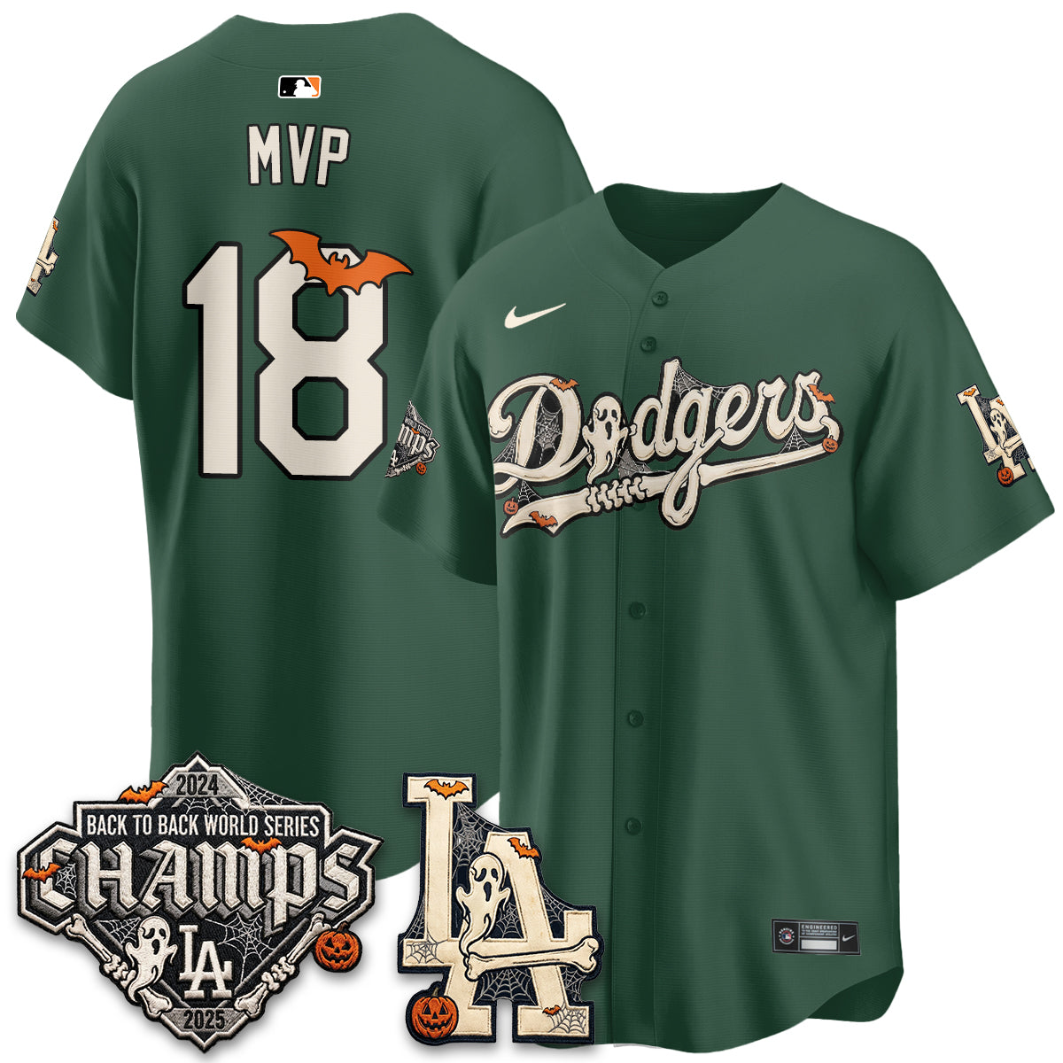 LAD Halloween 2026 Vapor Jersey - Stitched
