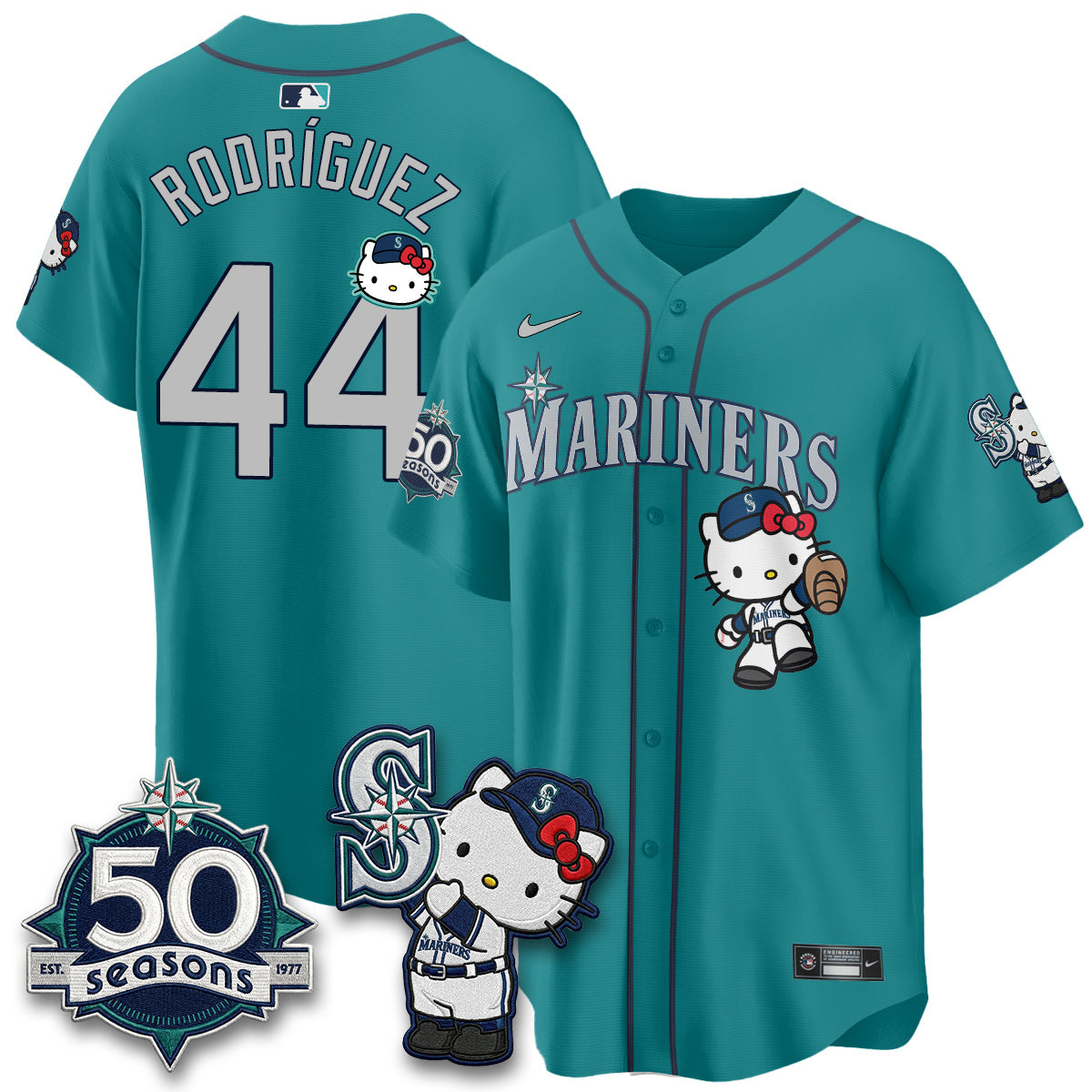 SEA x Meow KT Night Limited Jersey - All Stitched V2