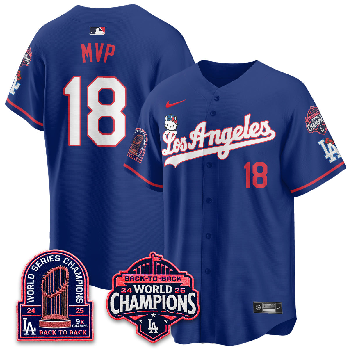 LAD x Hello Kitty Night 2026 Vapor Jersey - All Stitched - V2