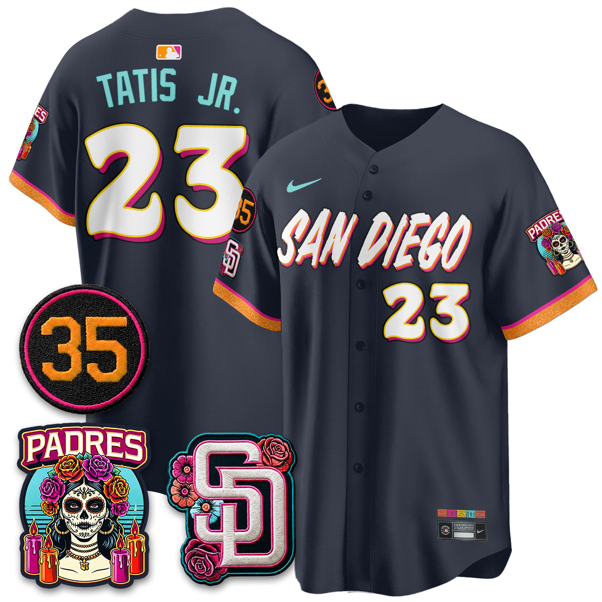 SD 2026 City Connect Vapor Premier Limited Jersey - All Stitched V2