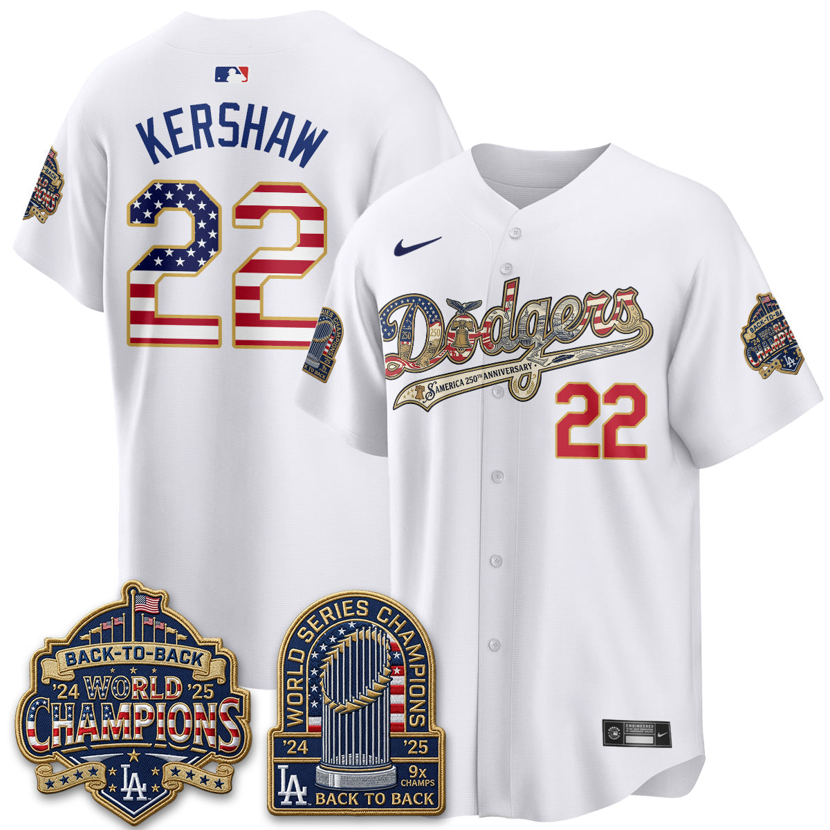 LAD America 250th Anniversary Limited Jersey - Stitched