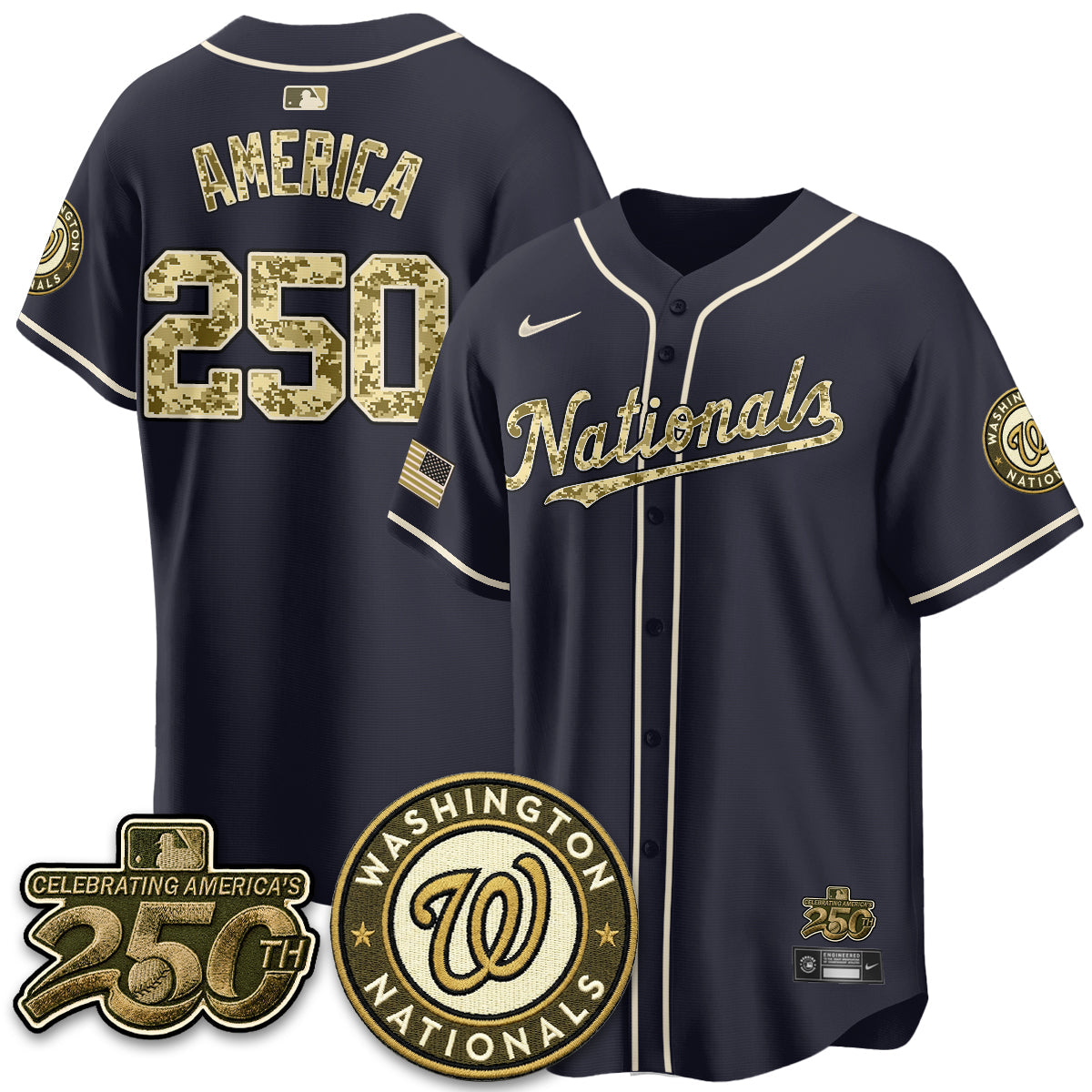 WSH Salute to Service 2026 Vapor Limited Jersey - Stitched