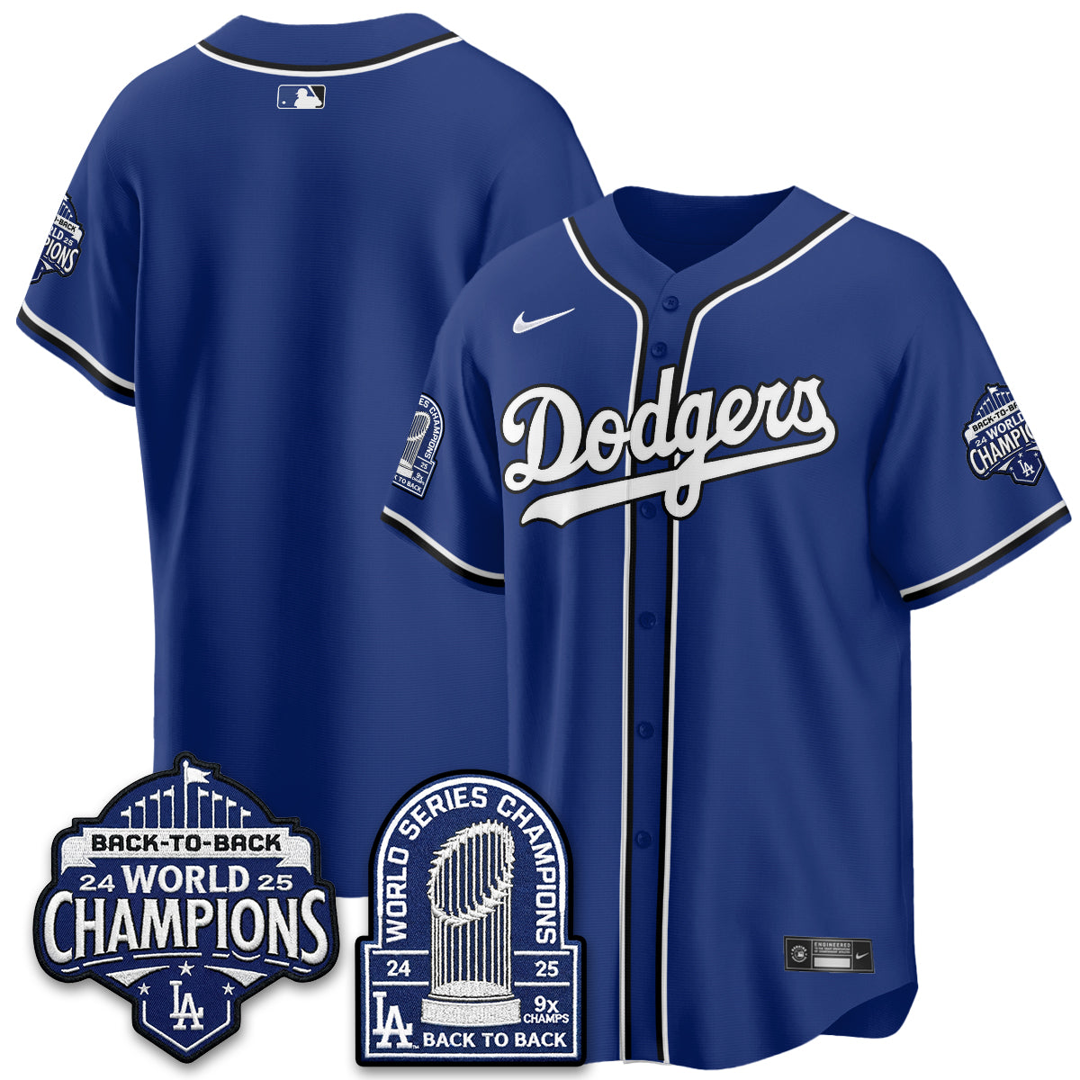 LAD 2026 Black Out Style Vapor Limited Jersey - B2B Champs - All Stitched