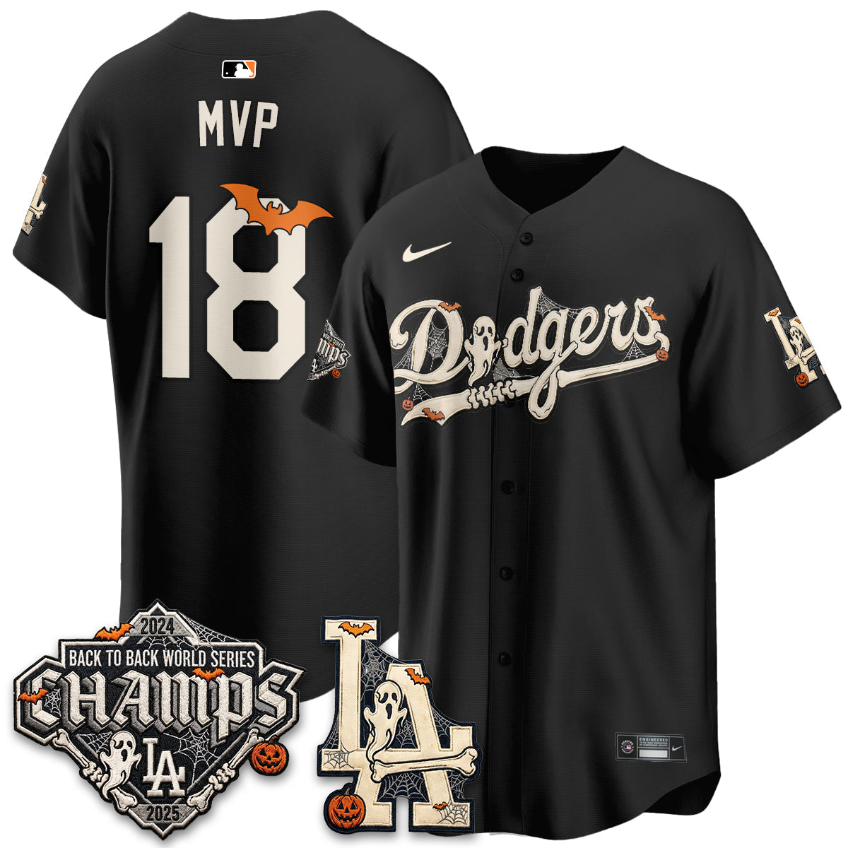 LAD Halloween 2026 Vapor Jersey - Stitched