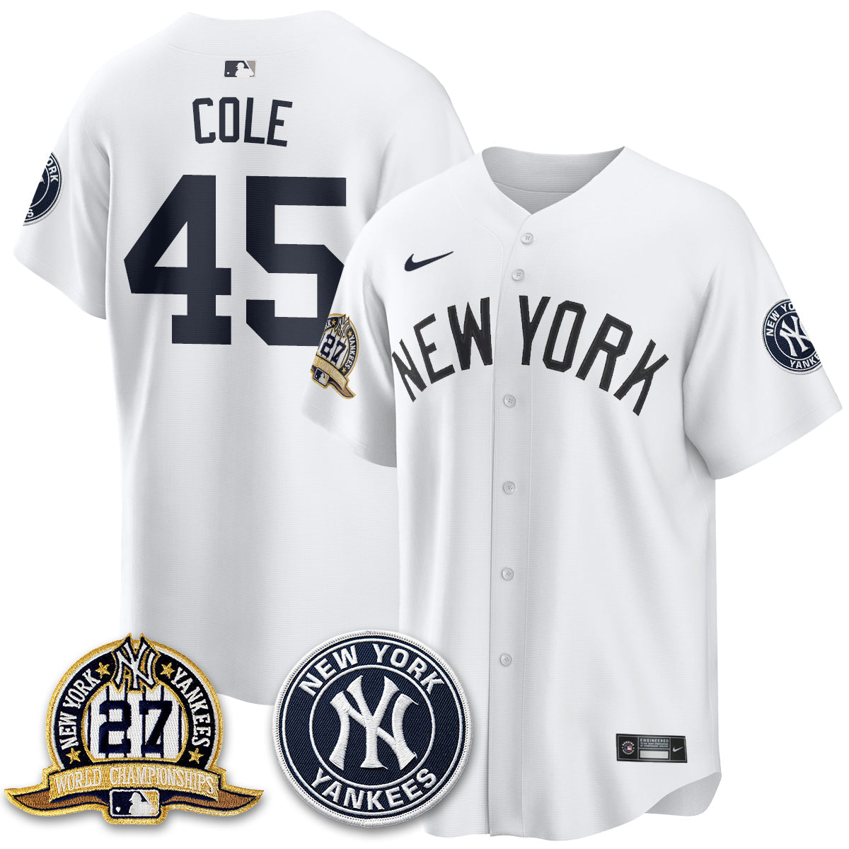 NYY Alternate Jersey - All Stitched