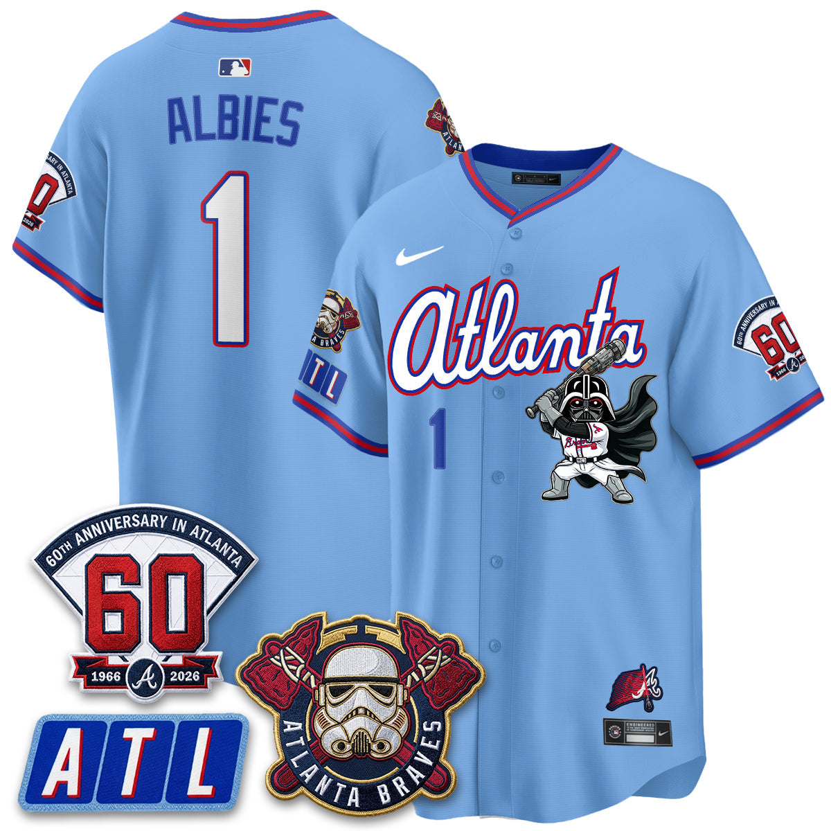 ATL x SW Vapor Limited Jersey - Stitched
