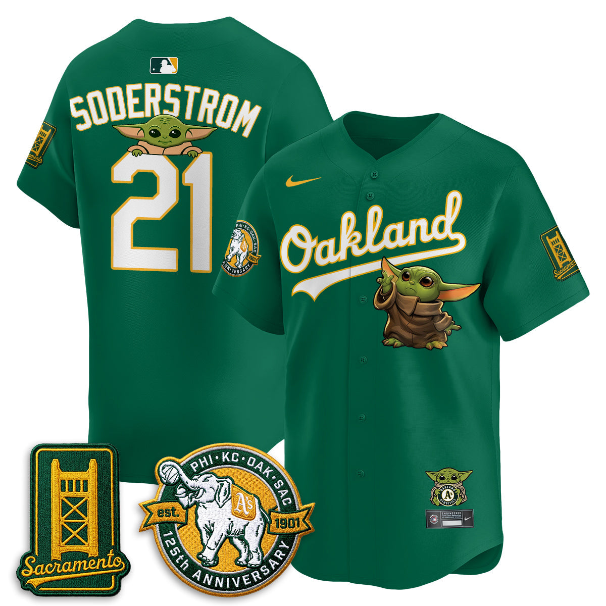 OAK x SW 2026 Vapor Limited Jersey - Stitched