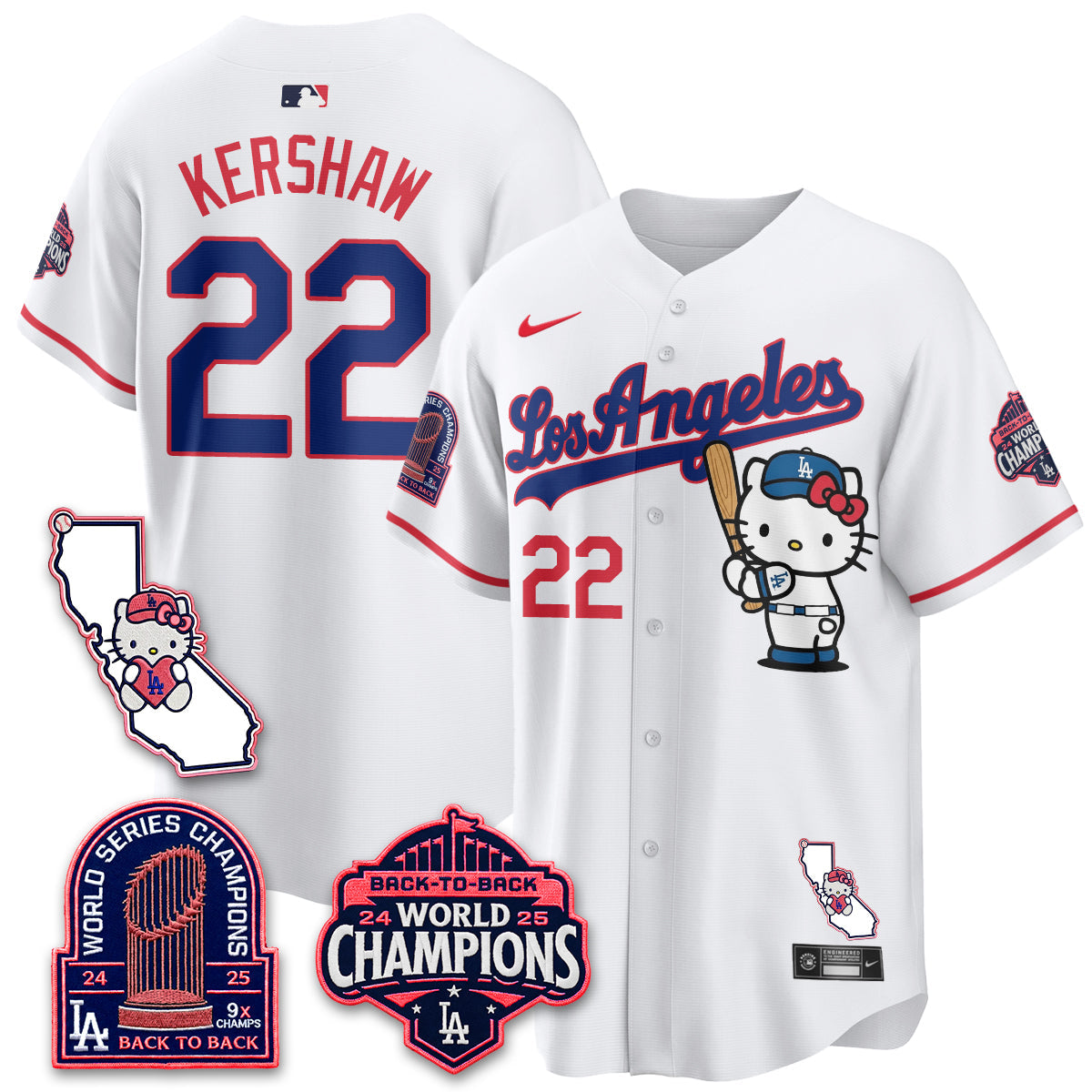 LAD x Meow KT 2026 Vapor Jersey - All Stitched - V4