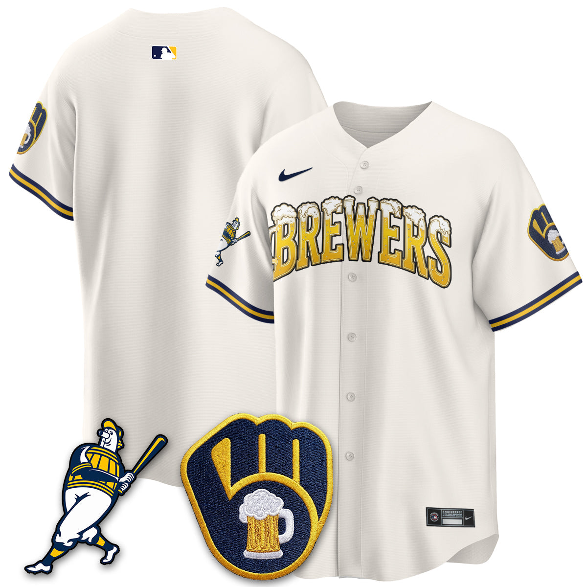 MIL "Pitcher & Pint" Edition Vapor Limited Jersey - Stitched (2)