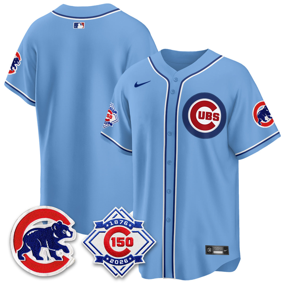 CHC 150th Anniversary Black Out Style Vapor Premier Limited Jersey - All Stitched
