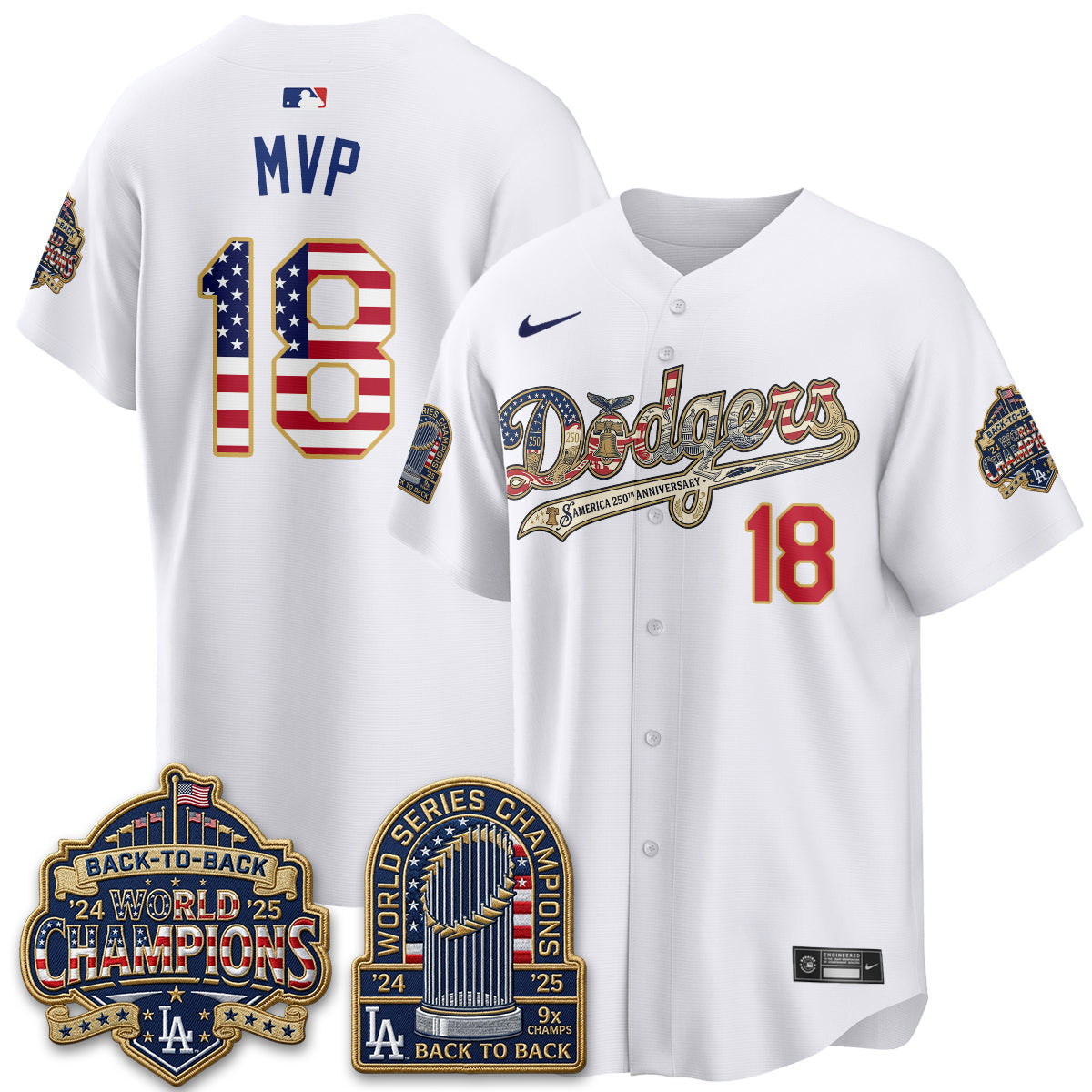 LAD America 250th Anniversary Limited Jersey - Stitched