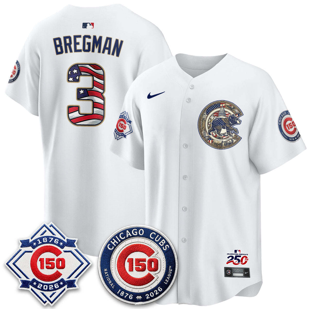 CHC 2026 Independence Day USA Vapor Limited Jersey - Stitched