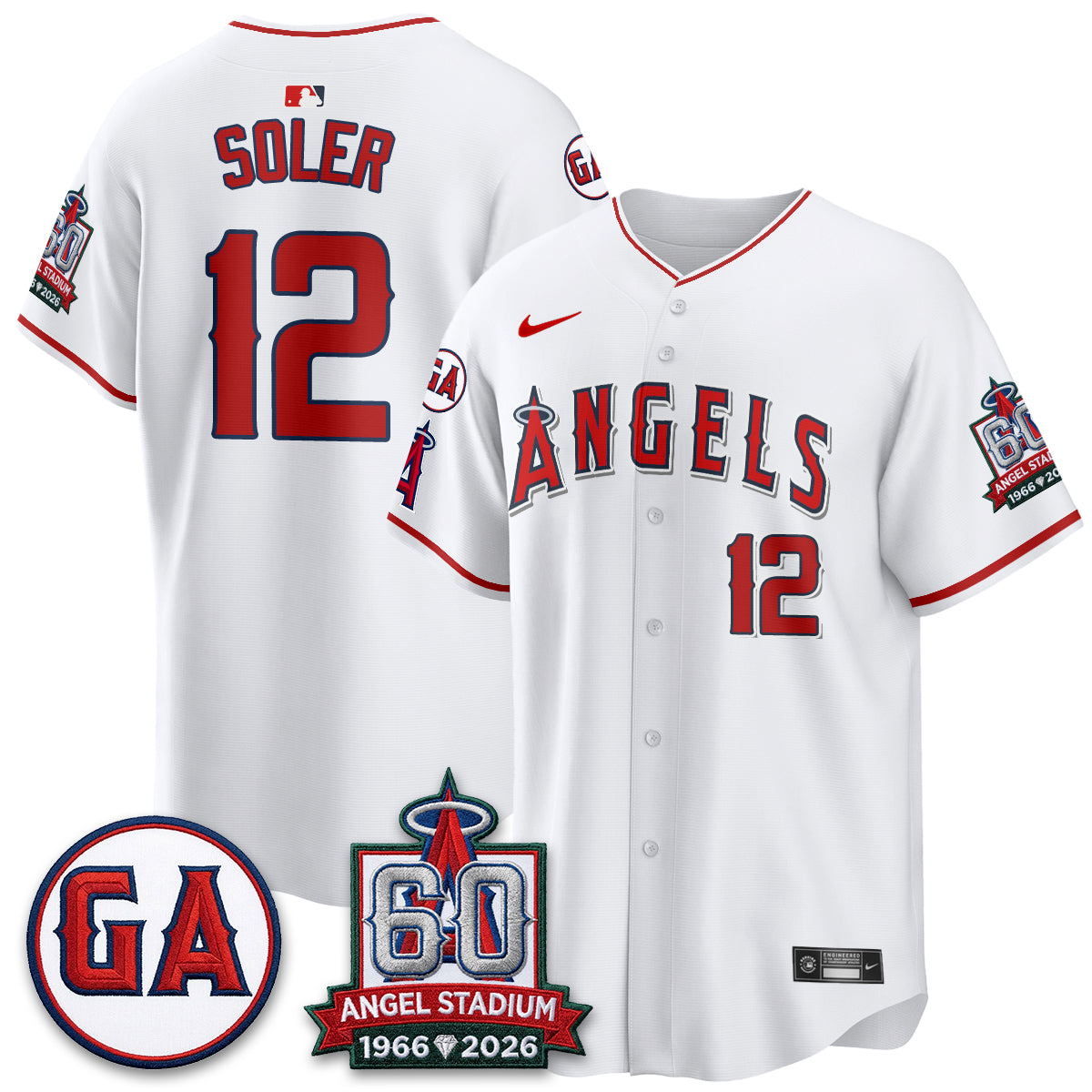 LAA 60th Anniversary Vapor Jersey - All Stitched V3