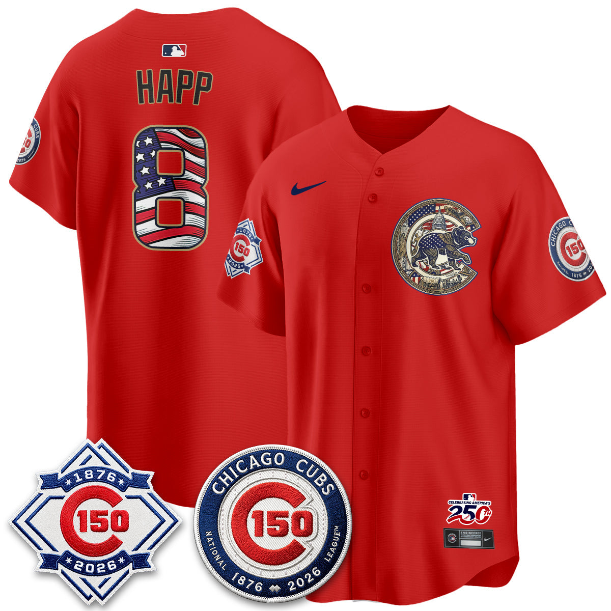 CHC 2026 Independence Day USA Vapor Limited Jersey - Stitched