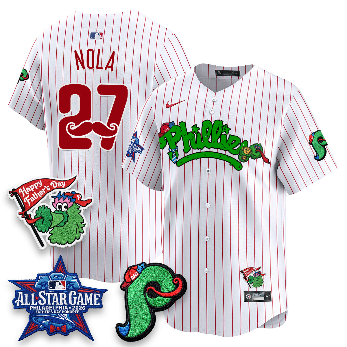 PHI Happy Father's Day Vapor Jersey - Stitched
