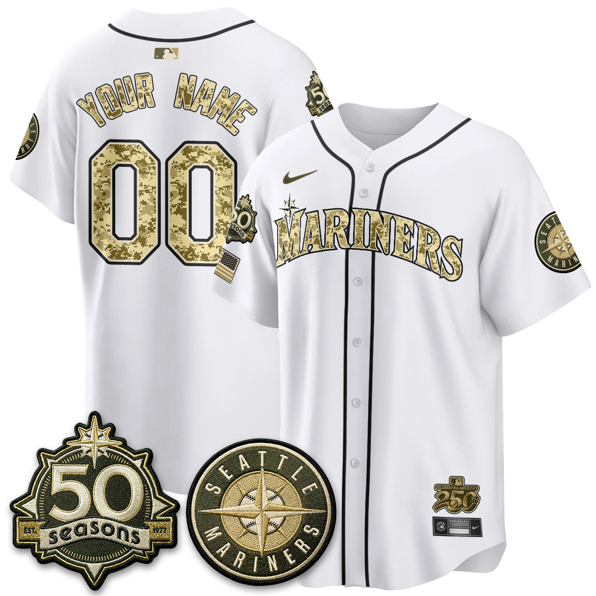 SEA 2026 Armed Forces Day Custom Jersey V3 - Stitched