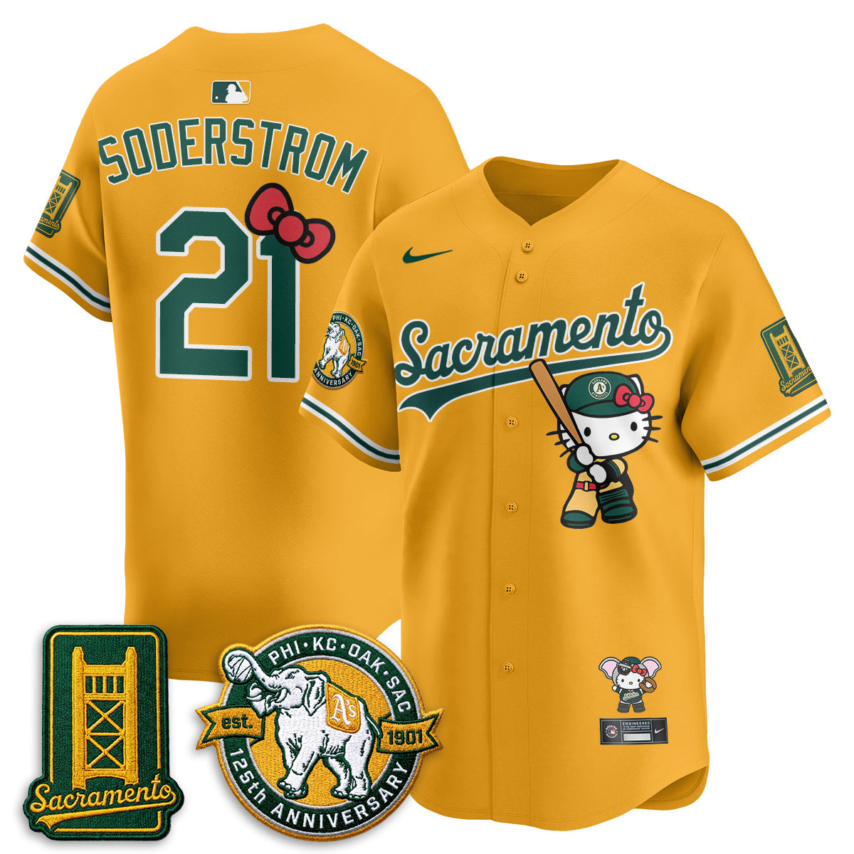 OAK x Meow KT 2026 Vapor Limited Jersey - Stitched