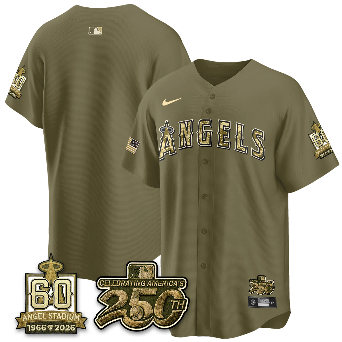 LAA Salute to Service 2026 Vapor Limited Jersey - Stitched