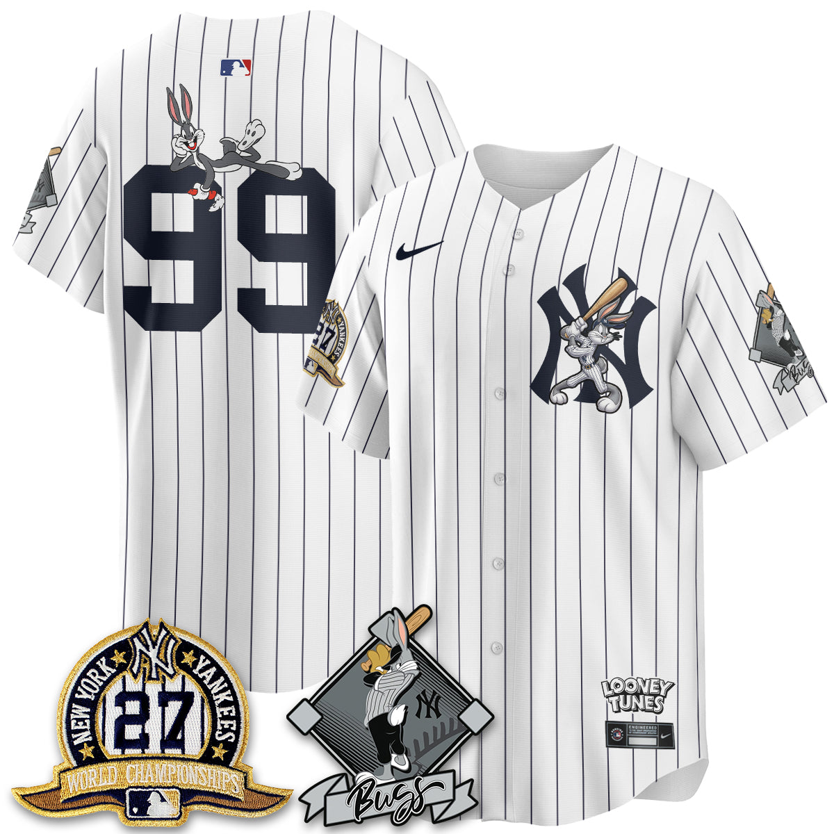 NYY Bunny Vapor Limited Jersey V2- Stitched