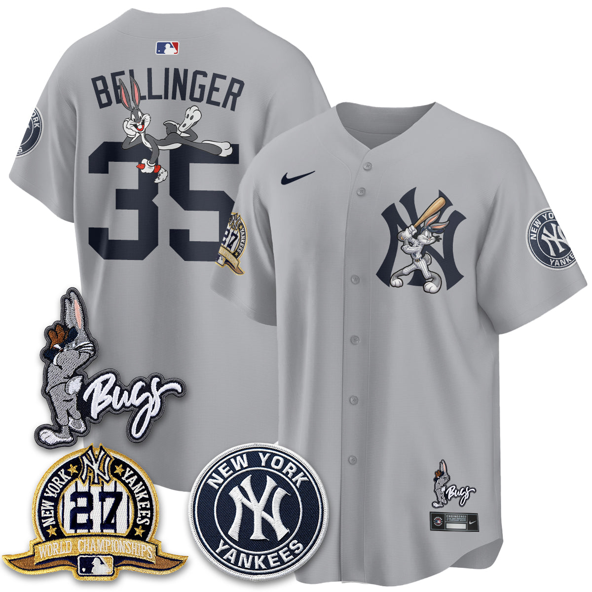 NYY Bunny Vapor Limited Jersey - Stitched (Tiktok)