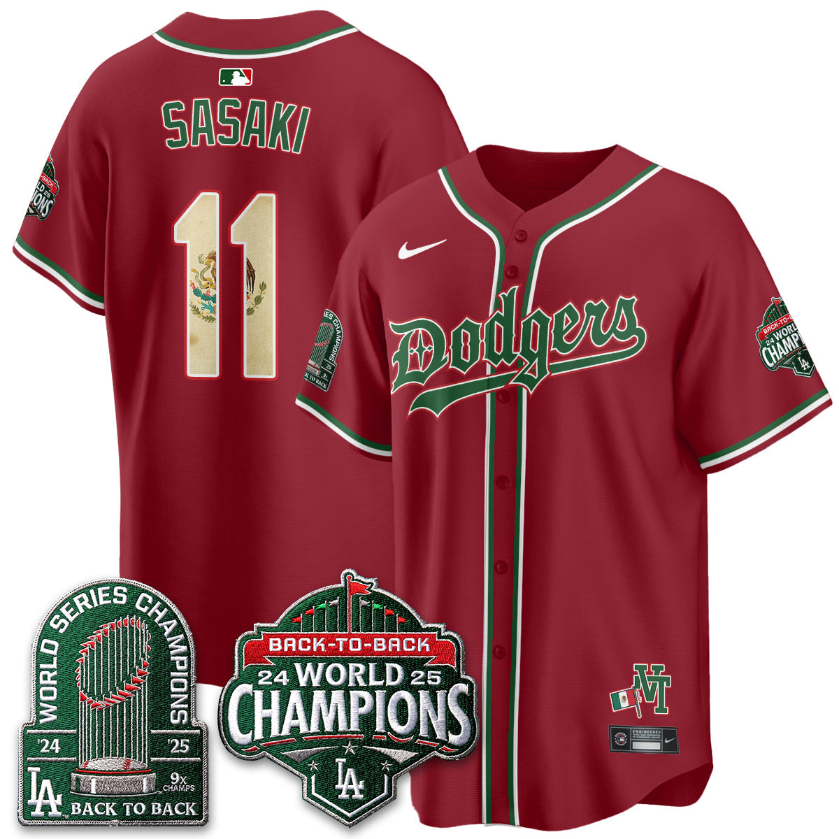LAD x Mexico Style Vapor Jersey - Stitched