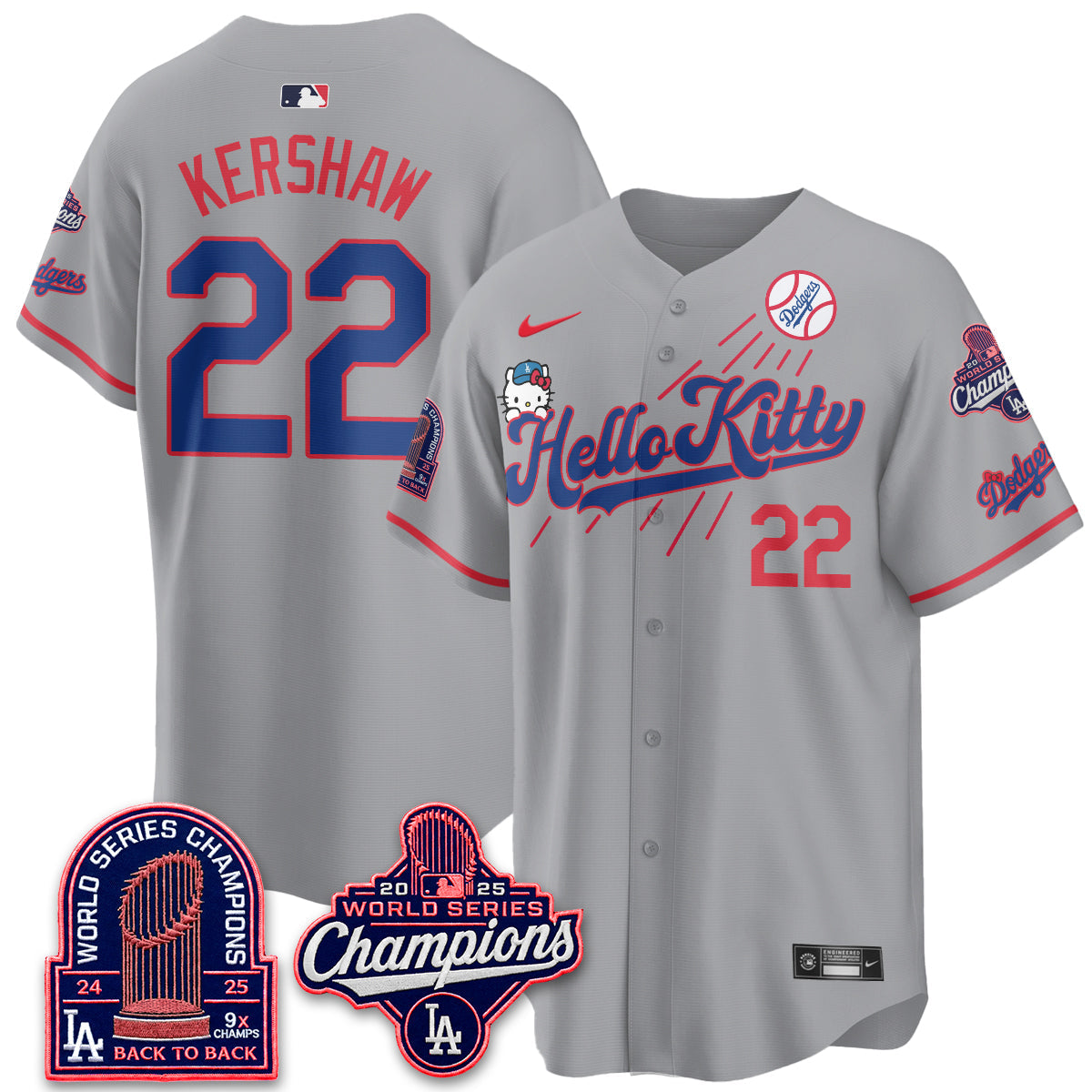 LAD x Hello Kitty Night 2026 Vapor Jersey - All Stitched - V3
