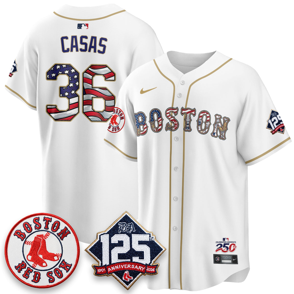 BOS 2026 Independence Day USA Vapor Limited Jersey - Stitched