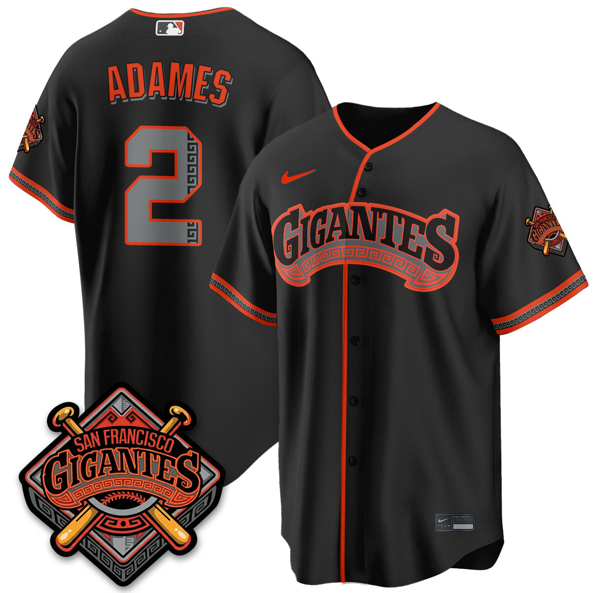 SF GIGANTES Vapor Limited Jersey - Stitched