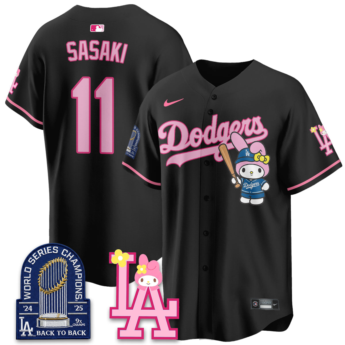 LAD My Melody Edition Vapor Jersey - Stitched