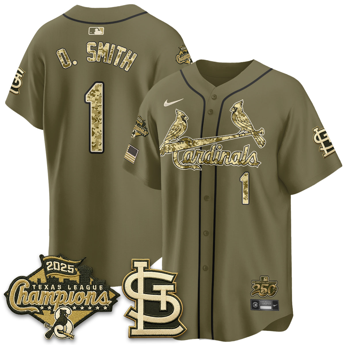 STL 2026 Armed Forces Day Jersey - All Stitched