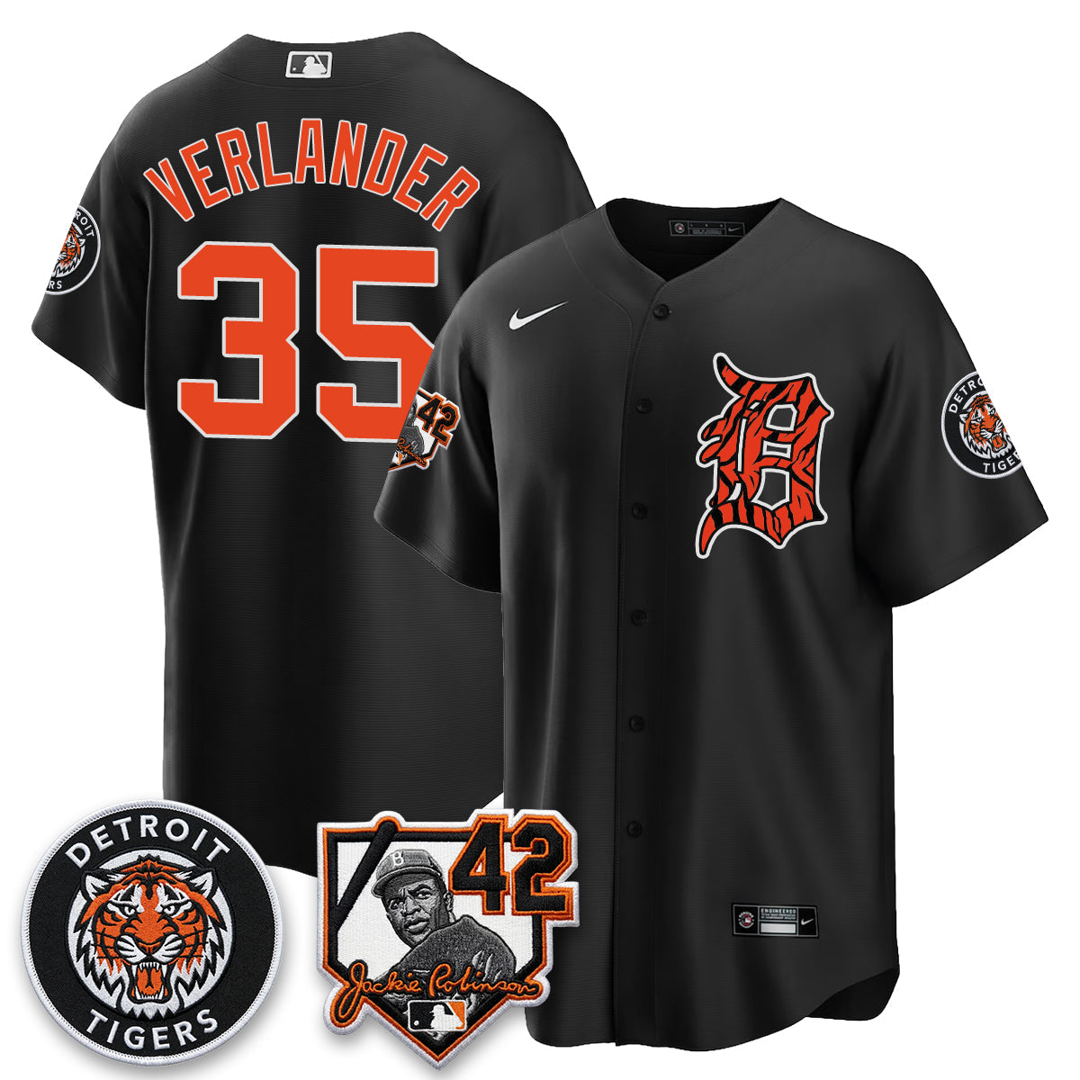 DET 2026 Jackie Robinson Day Vapor Limited Jersey - All Stitched