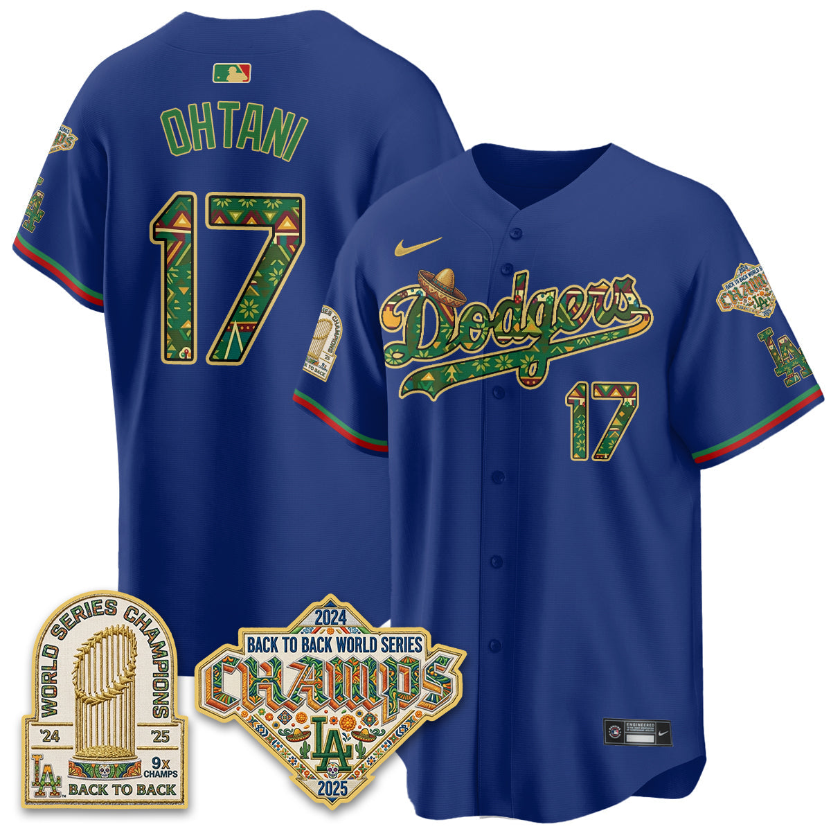 LAD x Mexican Heritage 2026 Limited Vapor Jersey - Stitched