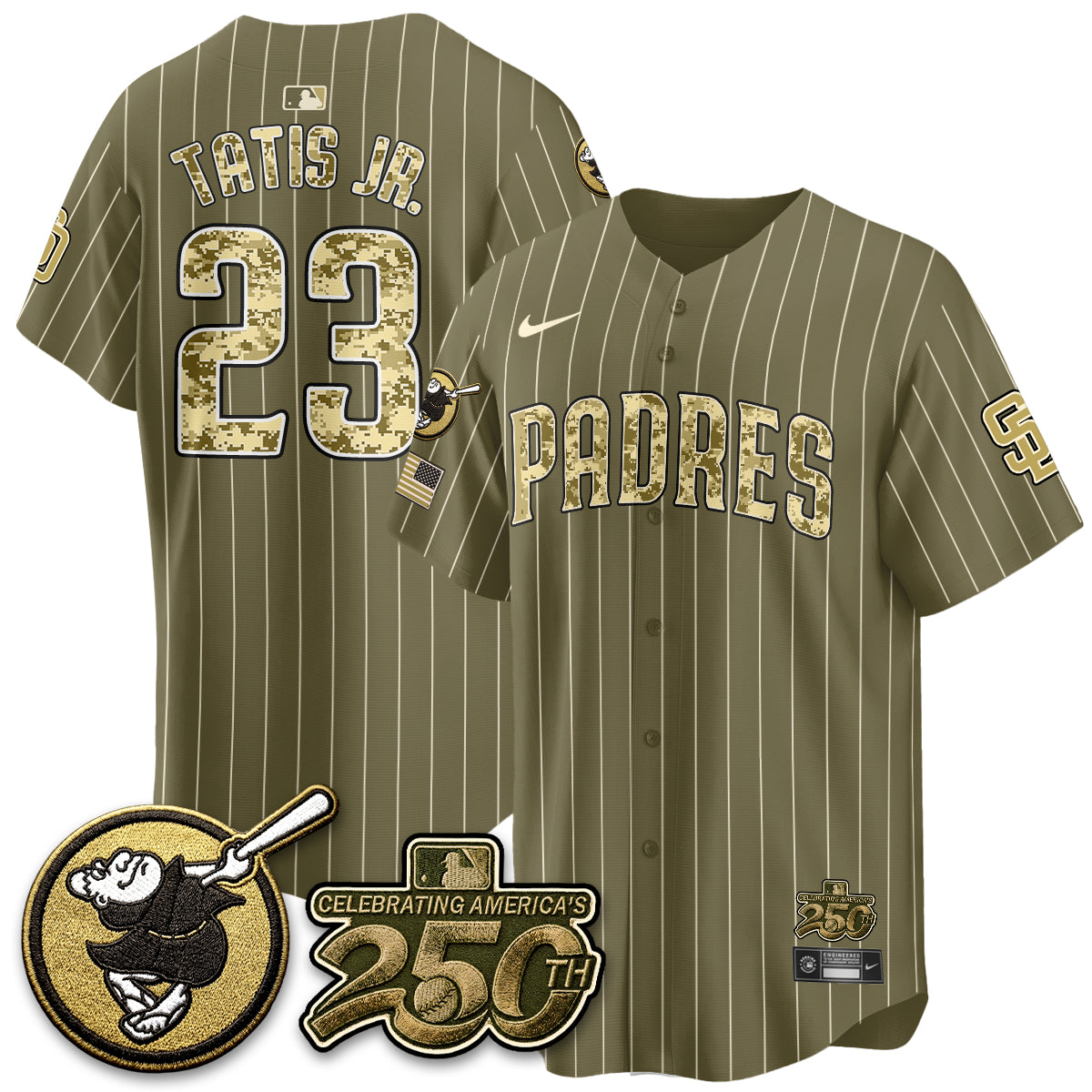 SD 2026 Armed Forces Day Jersey - All Stitched V2