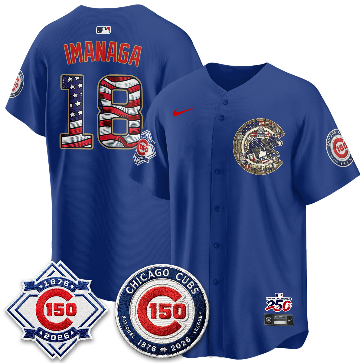 CHC 2026 Independence Day USA Vapor Limited Jersey - Stitched