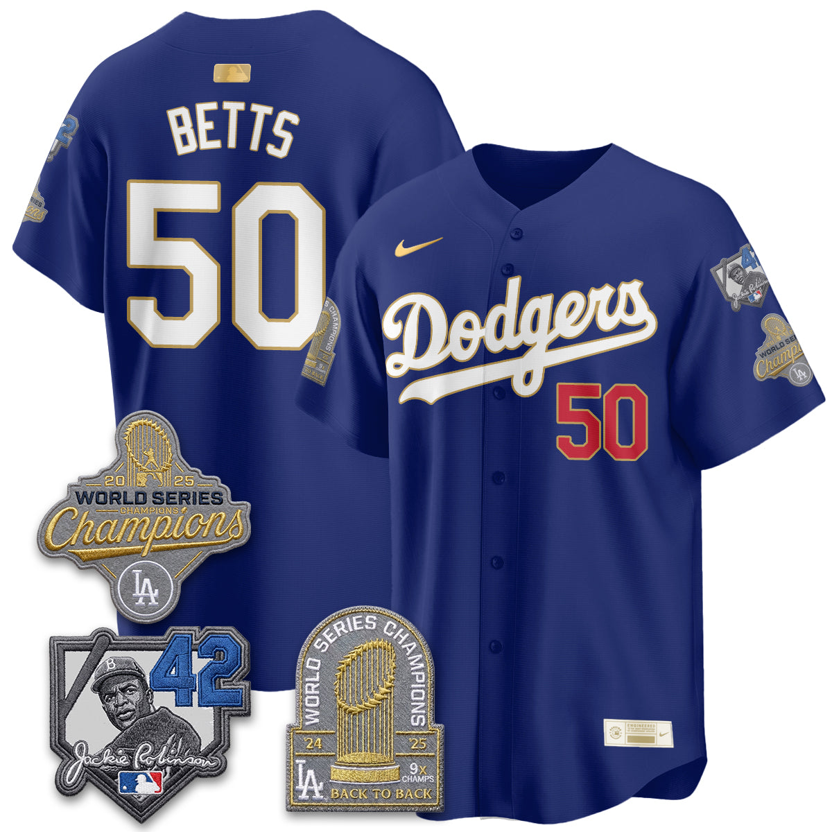 LAD 2026 Jackie Robinson New Era Vapor Limited Jersey - All Stitched